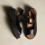 Plataforma Dora Couro Wishin (Preto) - Wishin