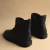Bota Boni Couro Wishin (Preto) - Wishin