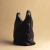 Bolsa Gonçalves Couro Wishin (Preto) - Wishin