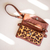 Pochete Envelope Couro Wishin (Leopardo Caramelo/Moka) na internet