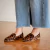 Loafer Cami Atanado Couro Wishin (Onça)
