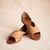 Sapato Amelia Couro Wishin (Areia) - comprar online