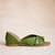 Sapato Amelia Couro Wishin (Jade) - Wishin