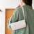 Pochete Envelope Couro Wishin (Off White) - comprar online