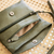 Pochete Envelope Couro Wishin (Militar) - Wishin