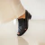 Salto Midi Nordic Nook Couro Wishin (Preto) - Wishin
