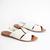 Flat Cindy Couro Wishin (Branco) - comprar online