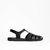 Sandália Eloisa Couro Wishin (Preto) - comprar online