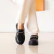 Mocassim Sam Fivela Couro Wishin (Preto) - comprar online
