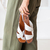 Flat Lorena Couro Wishin (Branco) - loja online
