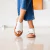 Sandalia Maia Couro Wishin (Branco) - comprar online
