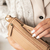 Bolsa Duda Couro Wishin (Areia) - Wishin