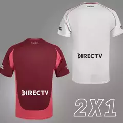 CAMISETA TITULAR RIVER + ALTERNATIVA 2025 DE REGALO - ¡OFERTA 2x1! en internet