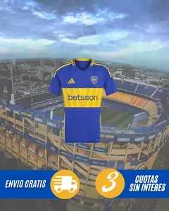 !PROMO 3X1¡ ZAPATILLAS ADIDAS DE BOCA+CAMISETA TITULAR 2025+CAMISETA SUPLENTE 2025 en internet