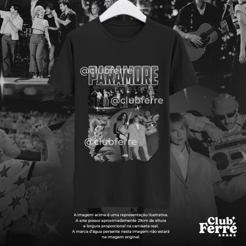 Camiseta Paramore - comprar online
