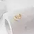 Brinco Pequeno Lua - Banhado a Ouro