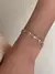 Pulseira corações de zircônias