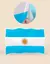 STICKER BANDERA ARGENTINA /24.7X 33.5CM en internet