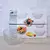 SET X 6 JUEGO DE TAZONES COMPOTERA KIMGLASS