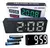 RELOJ DE MESA NUMEROS MULTICOLOR-RECTANGULAR DIGITAL ESPEJADO - comprar online
