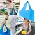 BOLSA CON MANIJA PLEGABLE DE BOLSILLO (CONSULTAR COLOR) - tienda online