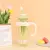 VASO SORBETE SILICONA CON MANIJA + INFUSOR - TOMATODO - ICE CREAM 1200ML - comprar online