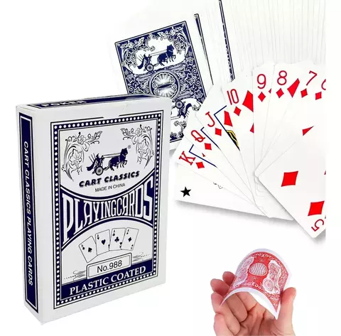 JUEGO DE CARTAS POKER / PLAYING CARDS - comprar online