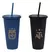 VASO ECO XL SORBETE 750ML - AZUL NEGRO - AFA OFICIAL