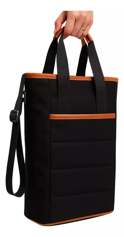 BOLSO MATERO CON DIVISION -MANIJA Y CORREA