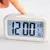 RELOJ DESPERTADOR -DIGITAL RECTANGULAR SENSOR LUZ ALARMA TEMPORIZADOR- - CUBICA