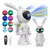 PROYECTOR GALAXIA NEBULOSA ESTRELLA LUZ - ASTRONAUTA BLANCO OREJA CONEJO - comprar online