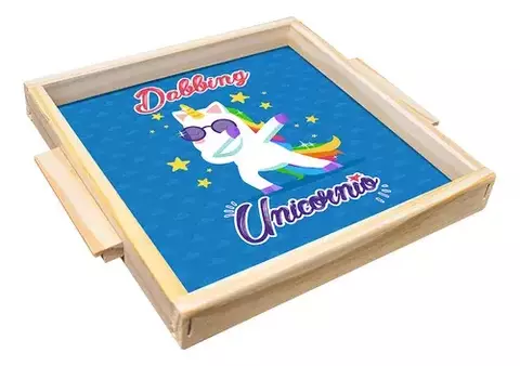 BANDEJA MANIJA MADERA LINEA INFANTIL - comprar online