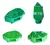 PACK X 4 - HOJAS VERDE ORGANIZADOR PLANTAS ENREDADERA PARA HOGAR