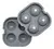 HIELERA CUBETERA DE SILICONA REDONDO X4 - comprar online