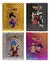 CARTA DRAGON BALL- SOBRE DORADO / NEGRO / MULTICOLOR