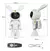 PROYECTOR GALAXIA NEBULOSA ESTRELLA LUZ - ASTRONAUTA BLANCO OREJA CONEJO - tienda online