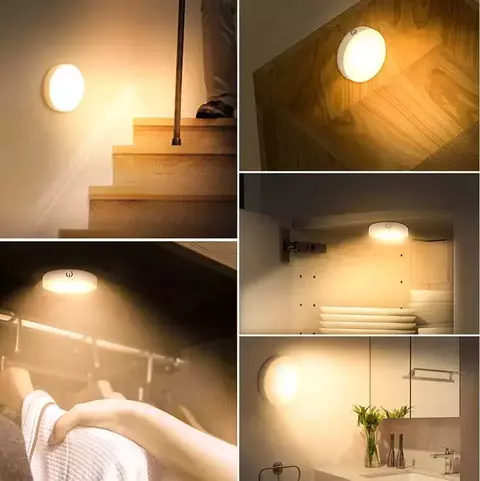 LAMPARA LUZ LED COB HUMAN CON SENSOR DE MOVIMIENTO - A PILA - comprar online