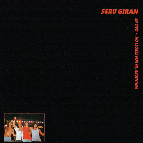 Seru Giran - No Llores Por Mi Argentina Vivo (Jewl Box) Cd - comprar online