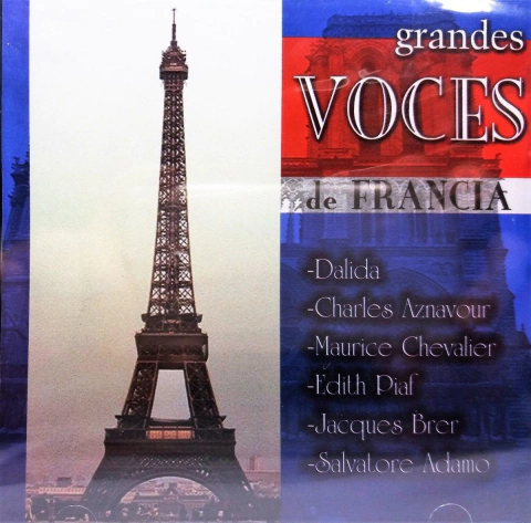 Grandes Voces De Francia - Cd - comprar online