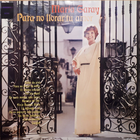Maria Garay - Para No Llorar Tu Amor Lp