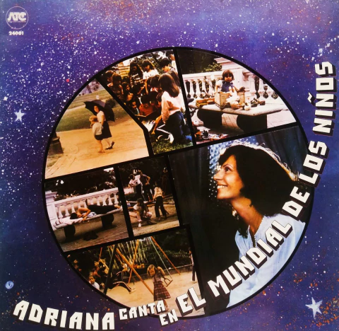 Adriana - Canta En El Mundo De Los Niños 1 Lp