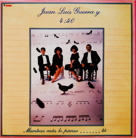 Juan Luis Guerra Y 4 40 - Mientras Más Lo Piensotú Lp