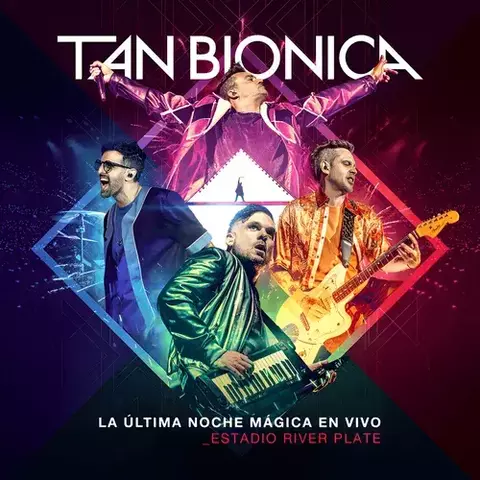 TAN BIONICA - LA ULTIMA NOCHE MAGICA VIVO 2 LP - comprar online