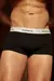 BOXER TRUNK CLASSIC Black/White - comprar online