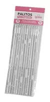 Palito para chupetin cristal 20cm x12 parpen