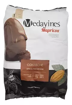 Chocolate Mapricoa Medayines Con leche x1kg