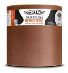 Dulce de leche Repostero Vacalin x10kg