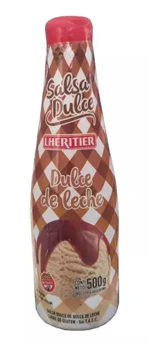 Salsa De Dulce de leche Lheritier X 500gr