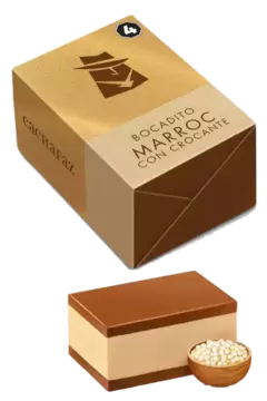Bocadito Marroc Cachafaz con crocante x14gr