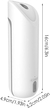 Atomizador Automático Recargable Blanco - Bazar Express